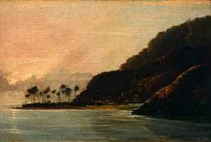 Ein Blick auf Point Venus und Matavai Bay von William Hodges