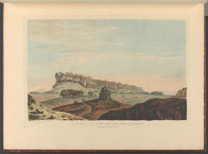 Ansicht der Südseite des Forts von Gwalior