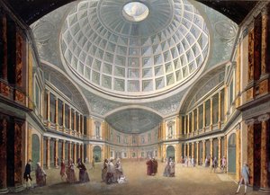 Innenraum des Pantheon, Oxford Road, London