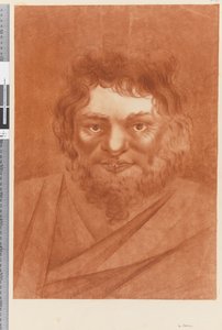 Seite 19a Porträt eines Eingeborenen, 1768-75 von William Hodges
