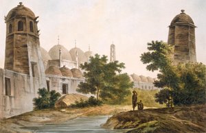 Pl. 41 Eine Ansicht der Cuttera, gebaut von Jaffeir Cawn in Muxadavad, aus 