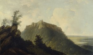 Das Fort von Bidjegur, ca. 1784 von William Hodges
