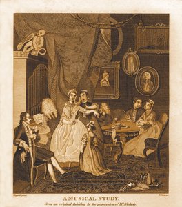 Eine musikalische Studie von William Hogarth