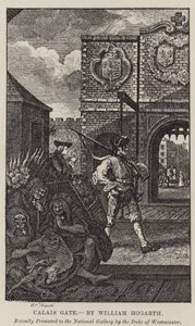 Calais-Tor von William Hogarth