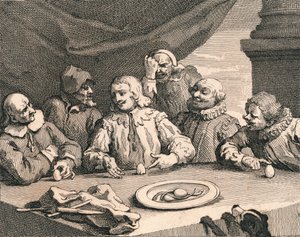 Christoph Kolumbus knackt das Ei, 1753