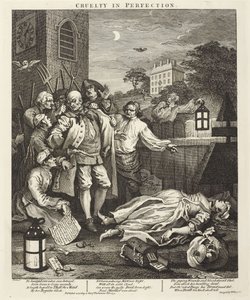 Grausamkeit in Perfektion von William Hogarth