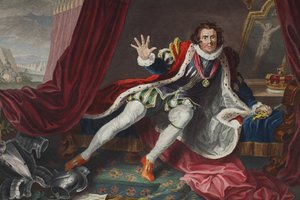 David als Richard III., Illustration aus 