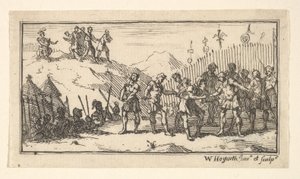 Dezimierung John Beaver, Römische Militärstrafen von William Hogarth