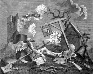 Finis; oder, das Schlussstück - Der Bathos von William Hogarth von William Hogarth