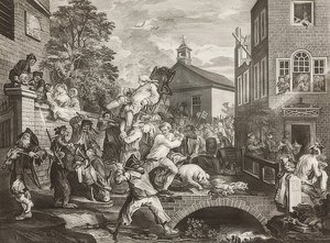 Die Parlamentswahlen. Blatt 4: Der Triumphzug der Abgeordneten