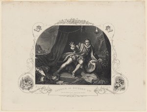 Garrick als Richard III von William Hogarth