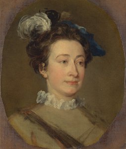 Mädchen mit Federhut
