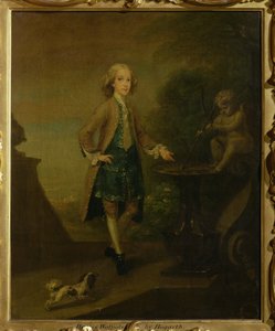 Horace Walpole, im Alter von 10 Jahren, 1727-8