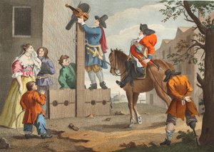 Hudibras führt Crowdero im Triumph, aus 