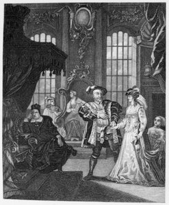 König Heinrich VIII. und Anna Boleyn