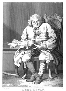Lord Lovat von William Hogarth von William Hogarth