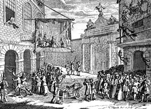 Maskeraden und Opern, 1724