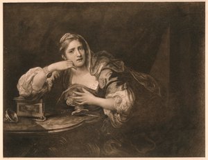 Sigismunda trauert über das Herz von Guiscardo, 1759 von William Hogarth