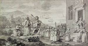 Studie für die Findelkinder von William Hogarth