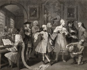 Umgeben von Künstlern und Professoren, Platte II aus 
