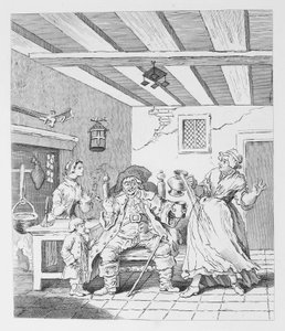 Die Rückkehr des Bauern von William Hogarth