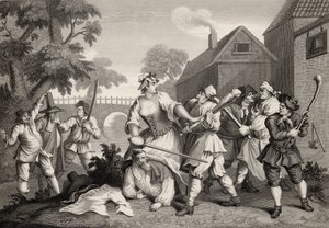 Der Ritter unterwirft sich Trulla, aus 