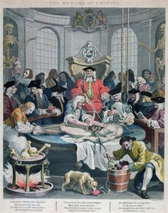 Die Belohnung der Grausamkeit, aus Die vier Stufen der Grausamkeit, graviert von Thomas Cook (1744-1818) 1799