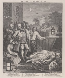 Die dritte Stufe der Grausamkeit: Grausamkeit in Perfektion - Der Mord von William Hogarth