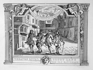Theater Royal, Drury Lane Der alte Junggeselle von William Hogarth