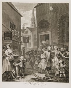 Vier Tageszeiten: Mittag von William Hogarth