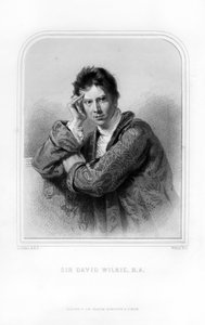 Sir David Wilkie, schottischer Maler von William Holl