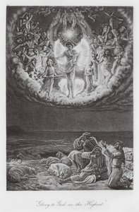 "Ehre sei Gott in der Höhe" von William Holman (after) Hunt