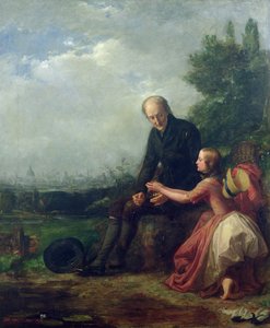 Kleine Nell und ihr Großvater von William Holman Hunt