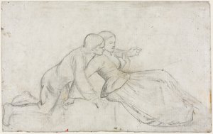 Studie für Der Mietshirte, 1851