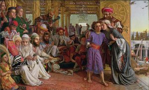 Das Finden des Erlösers im Tempel von William Holman Hunt