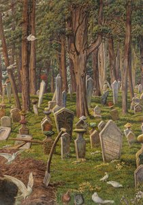 Die schlafende Stadt: der Friedhof von Pera, Konstantinopel