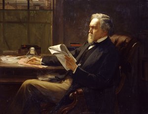 Porträt von George Jacob Holyoake