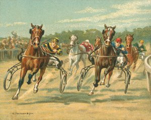 Historische und moderne Rennen, Trab- und Passrennen