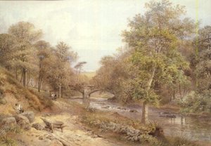 Steinbruch am Fluss von William Hull