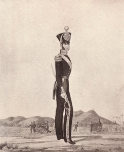 Offiziere der Madras Armee Fußartillerie, 1841 von William Hunsley
