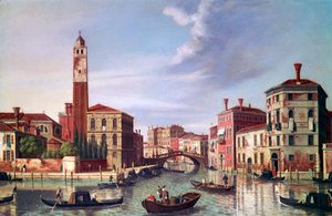 Palazzo Labia, Cannaregio-Kanal, ca. 1750-1771 von William James