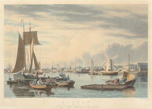 Boston: Von City Point in der Nähe der Sea Street