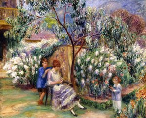 Im Garten von William James Glackens