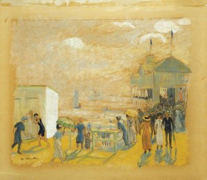 Die Batterie von William James Glackens