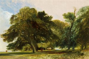 Kingsweston Park - Skizze, ca. 1833 von William James Muller