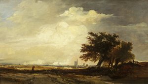 Landschaft mit Kirche, ca. 1839 von William James Muller
