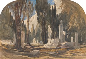 In der Nähe der Karawanenbrücke, Smyrna von William James Muller