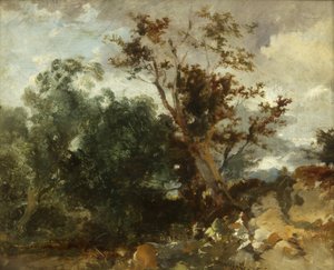 Studie von Bäumen, ca. 1840