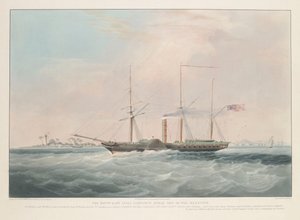 Das Dampfschiff der East India Company, 