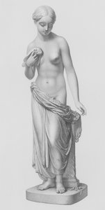 Früher Kummer, graviert von W Roffe nach der Statue von P Mac Dowell, RA